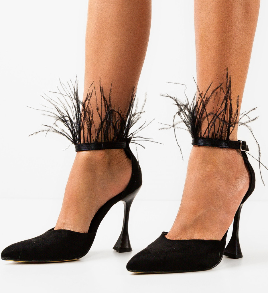 Pantofi Eratyn Negri - Eleganță și Stil - imagine 2