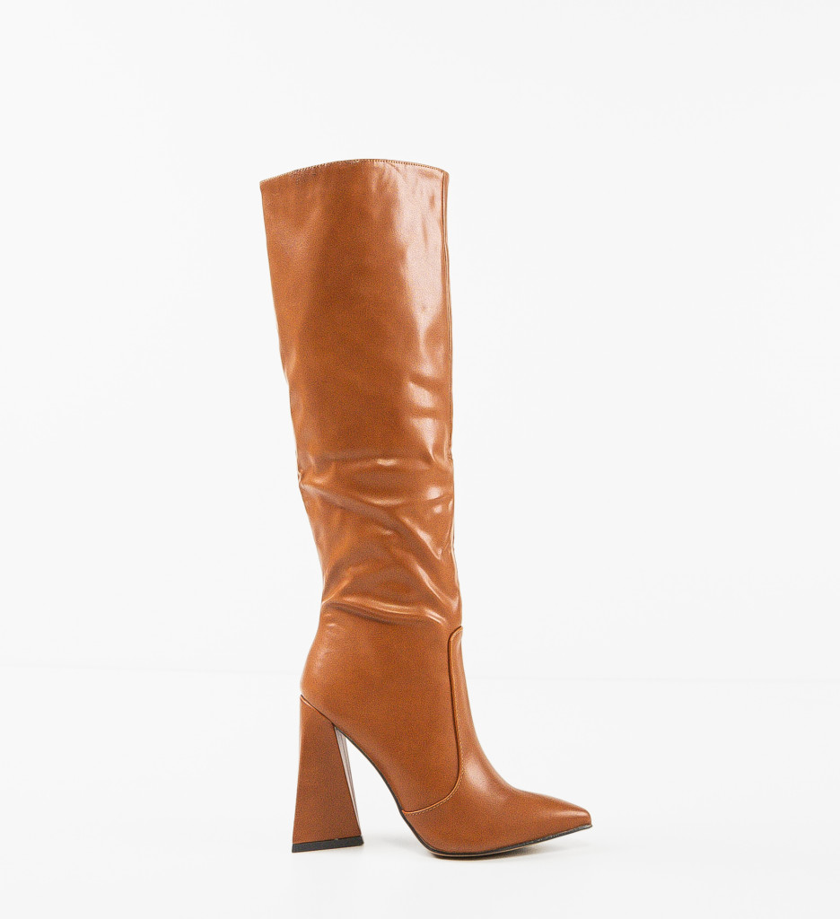 Cizme Dama Zuker Camel - Eleganță și Confort - imagine 6