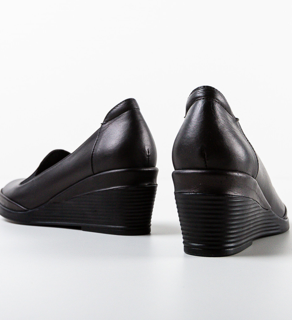 Platforme Dama Akadia Negre | Stil si Confort - imagine 5