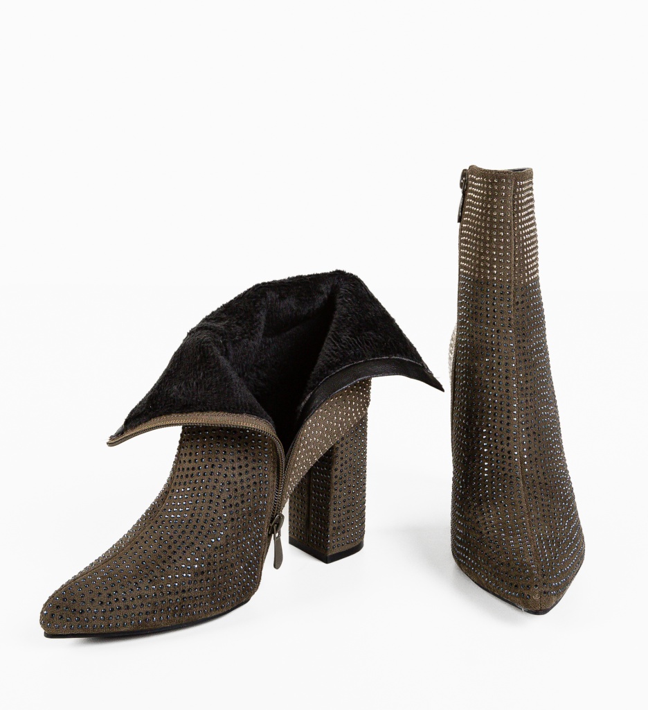 Botine Dama Verzi - Stil și Confort - imagine 5