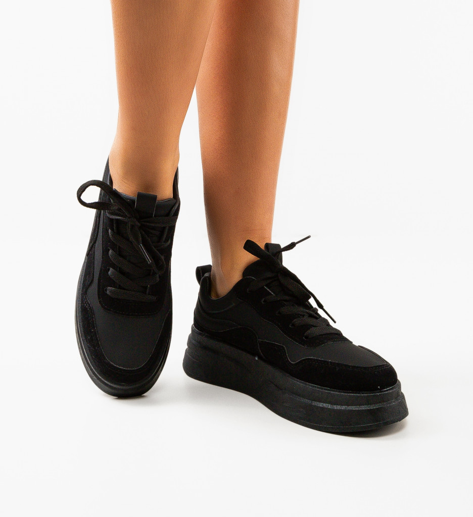 Sneakers Oradela Negri 2 - Confort și Stil - imagine 2