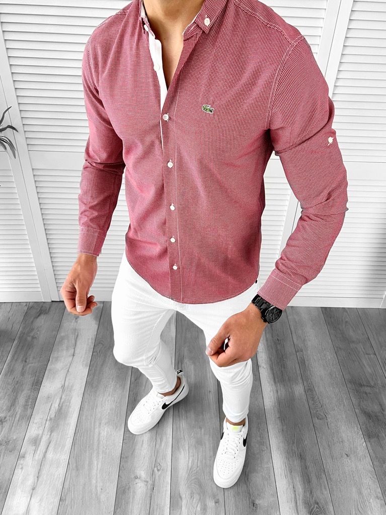 Cămasă Slim Fit Bărbați | Eleganță și Stil - imagine 1