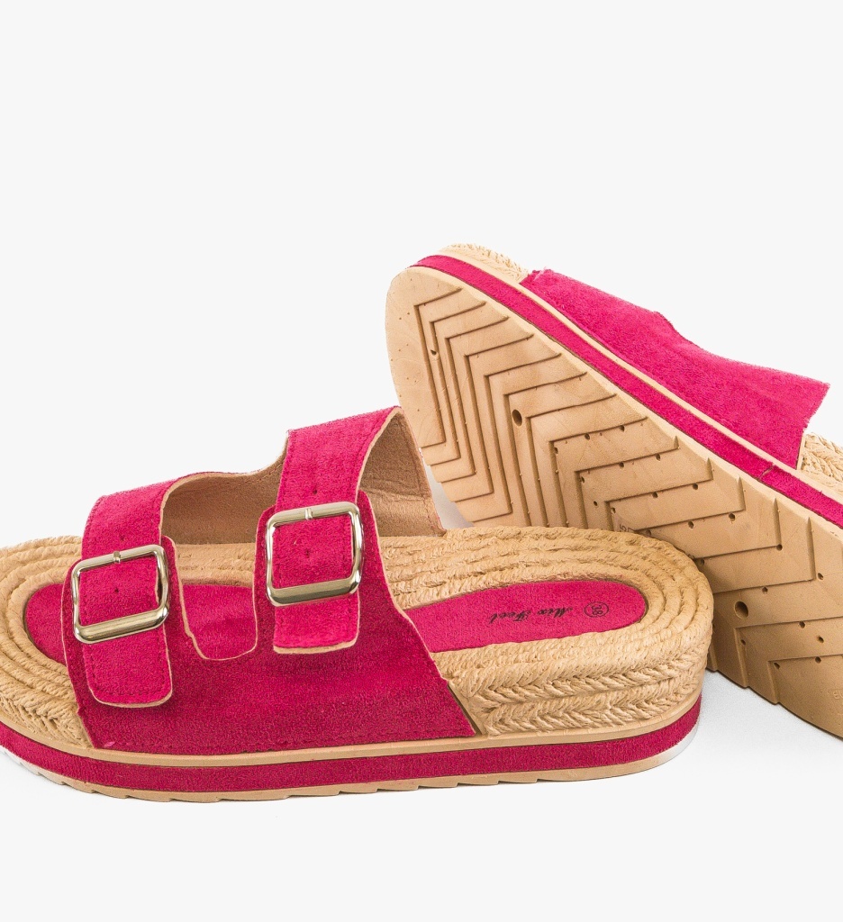 Sandale Dama Roshun Fuchsia | Confort Vară - imagine 7