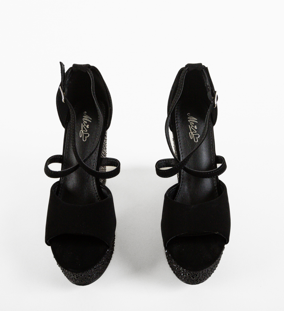 Platforme Dama Rafah Negre | Confort & Stil - imagine 7