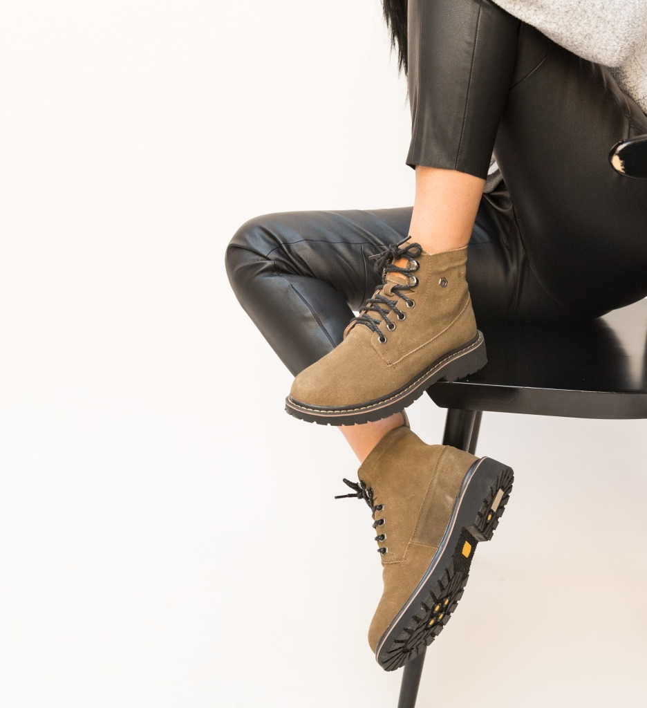 Ghete Fenko Khaki - Stil și Confort Premium - imagine 4