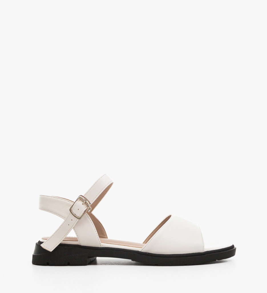 Sandale Dama Nango Albe | Eleganță și Confort - imagine 2