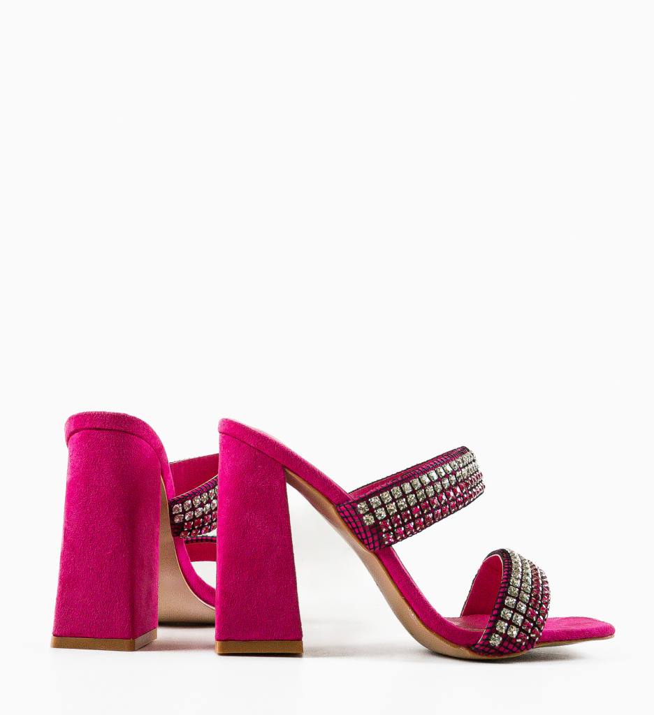 Saboti Dama Chimw Fuchsia - Eleganță Vibrantă - imagine 4