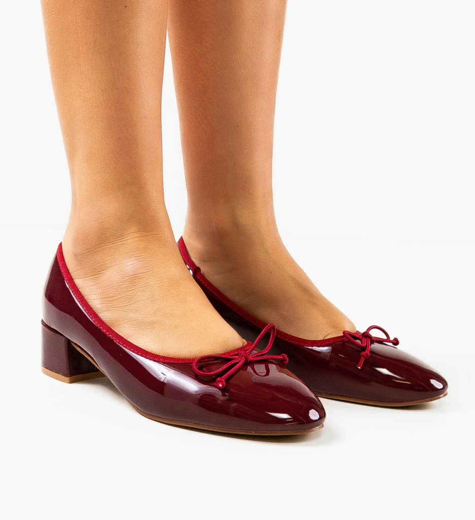 Pantofi cu Toc Grena Canberra - Eleganță și Stil - imagine 2