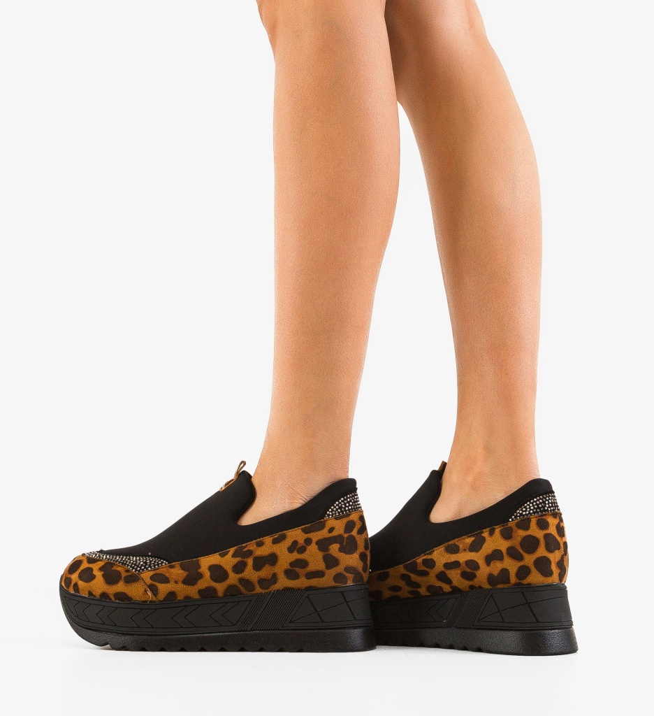 Sneakers Dama Mygy Negri | Confort & Stil - imagine 2