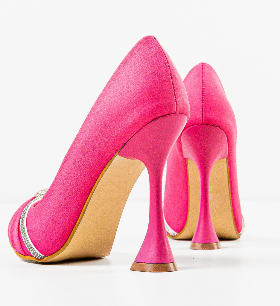 Pantofi cu Toc Finko Fuchsia | Eleganță Asigurată - imagine 6
