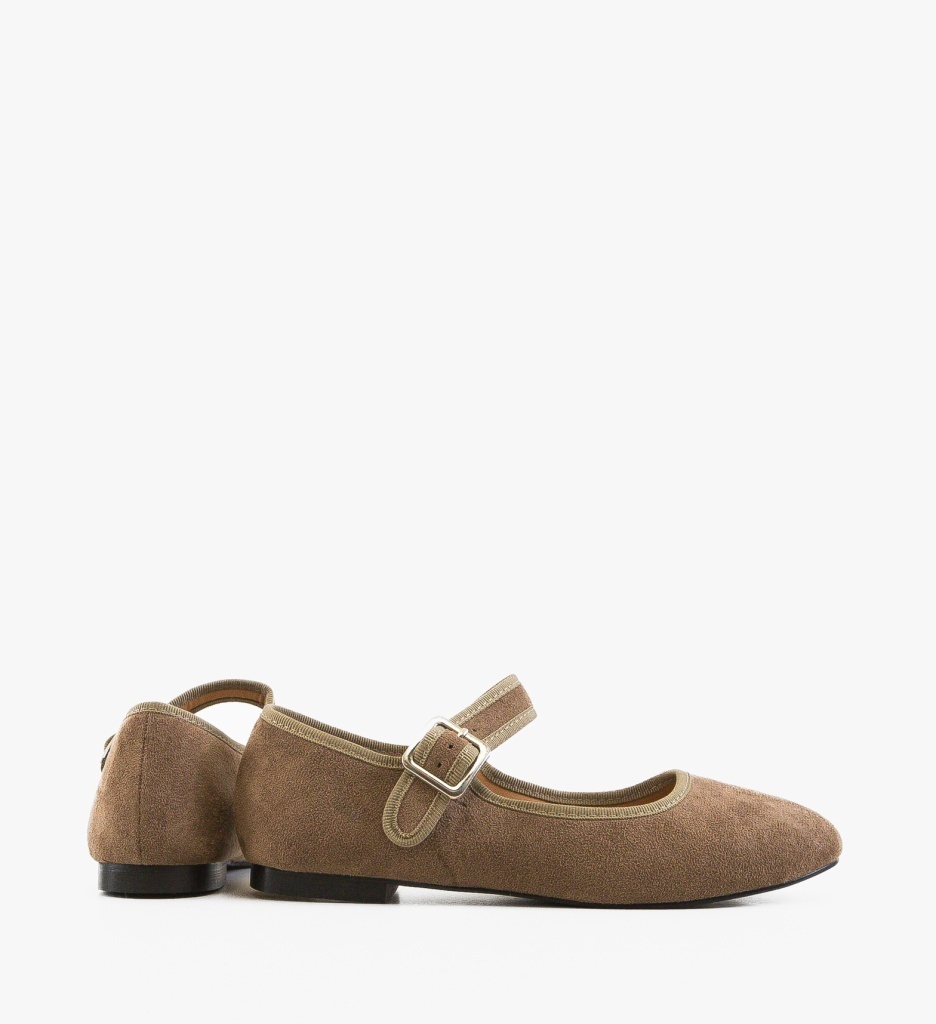 Balerini Dama Bytyr Khaki - Confort și Stil - imagine 5