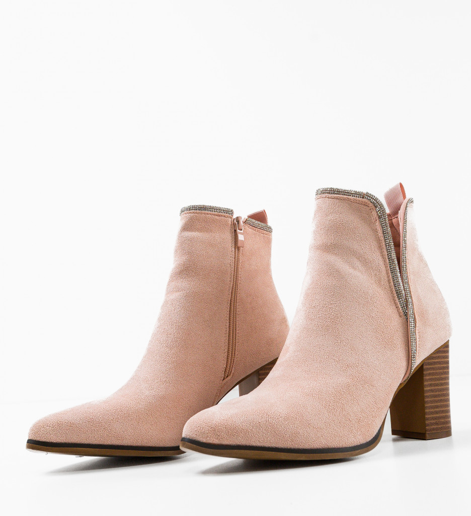 Botine Dama Christe Roz - Eleganță și Confort - imagine 6
