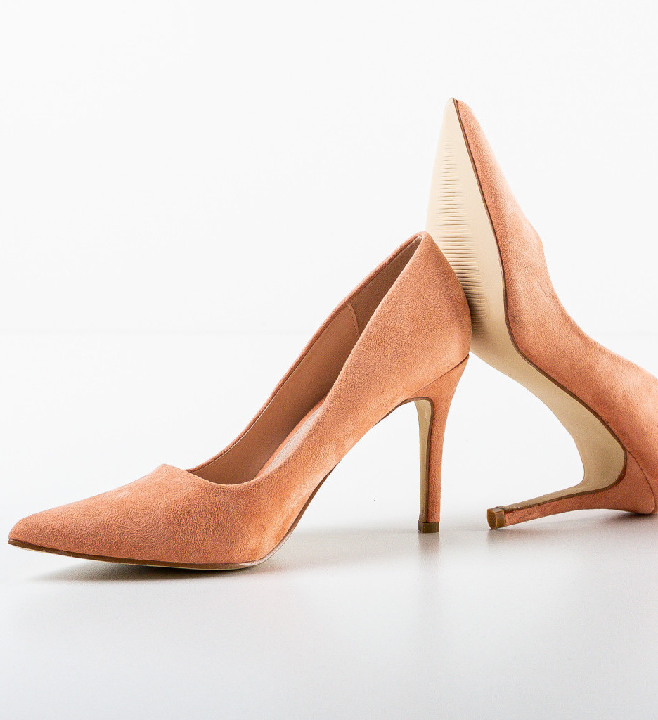 Pantofi dama Luly Roz cu Toc - Eleganță și Stil - imagine 6