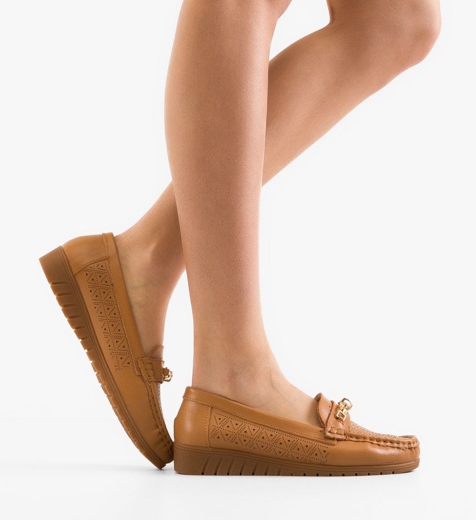 Espadrile Dama Chad Camel - Stil si Confort Casual - imagine 2