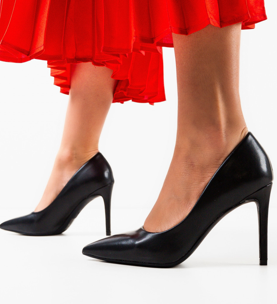 Pantofi Dominguez Negri - Eleganță și Stil - imagine 2