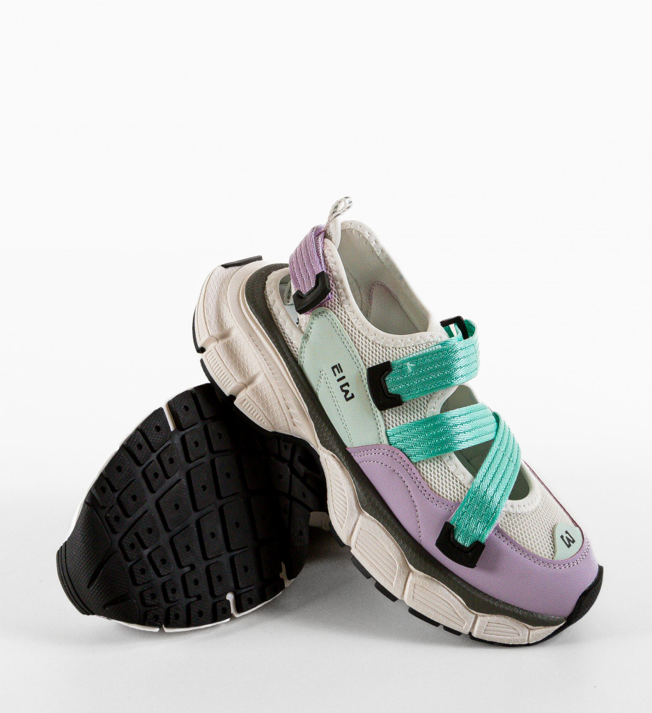 Sneakers Dama Ewiu Albastri | Confort și Stil - imagine 8