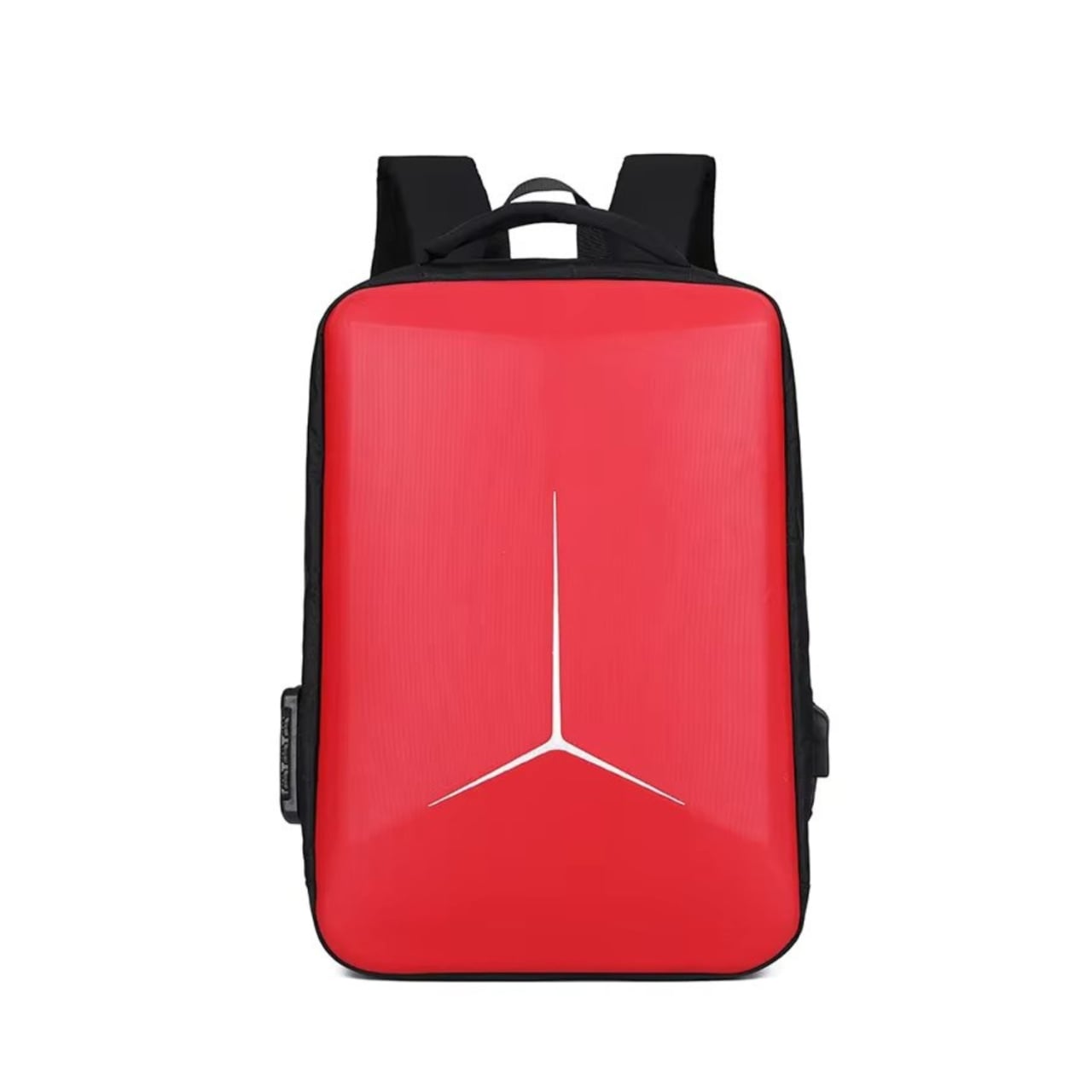 Rucsac Picadili Lorcan Port USB Rosu Impermeabil