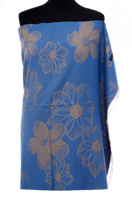 Esarfa Casmir Dublă Shopika | Design Floral Elegant