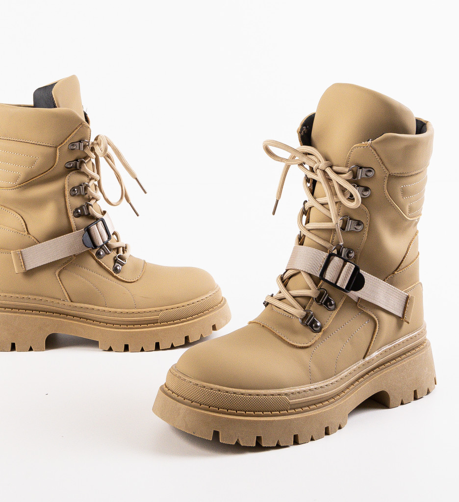 Ghete Algala Khaki - Confort și Stil Modern - imagine 9
