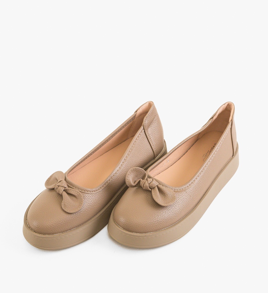 Balerini dama Tayha Khaki - Confort si Stil - imagine 5