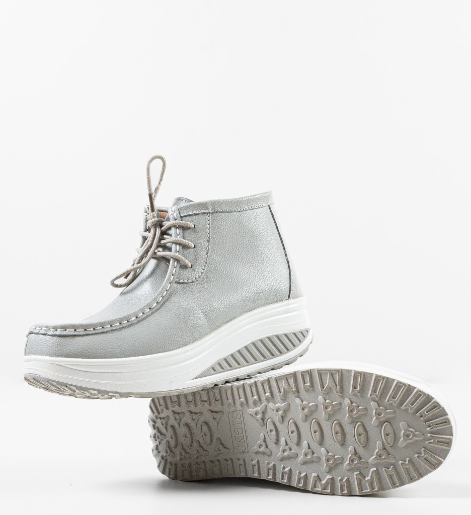 Pantofi Casual Vinto Gri - Confort și Stil - imagine 6