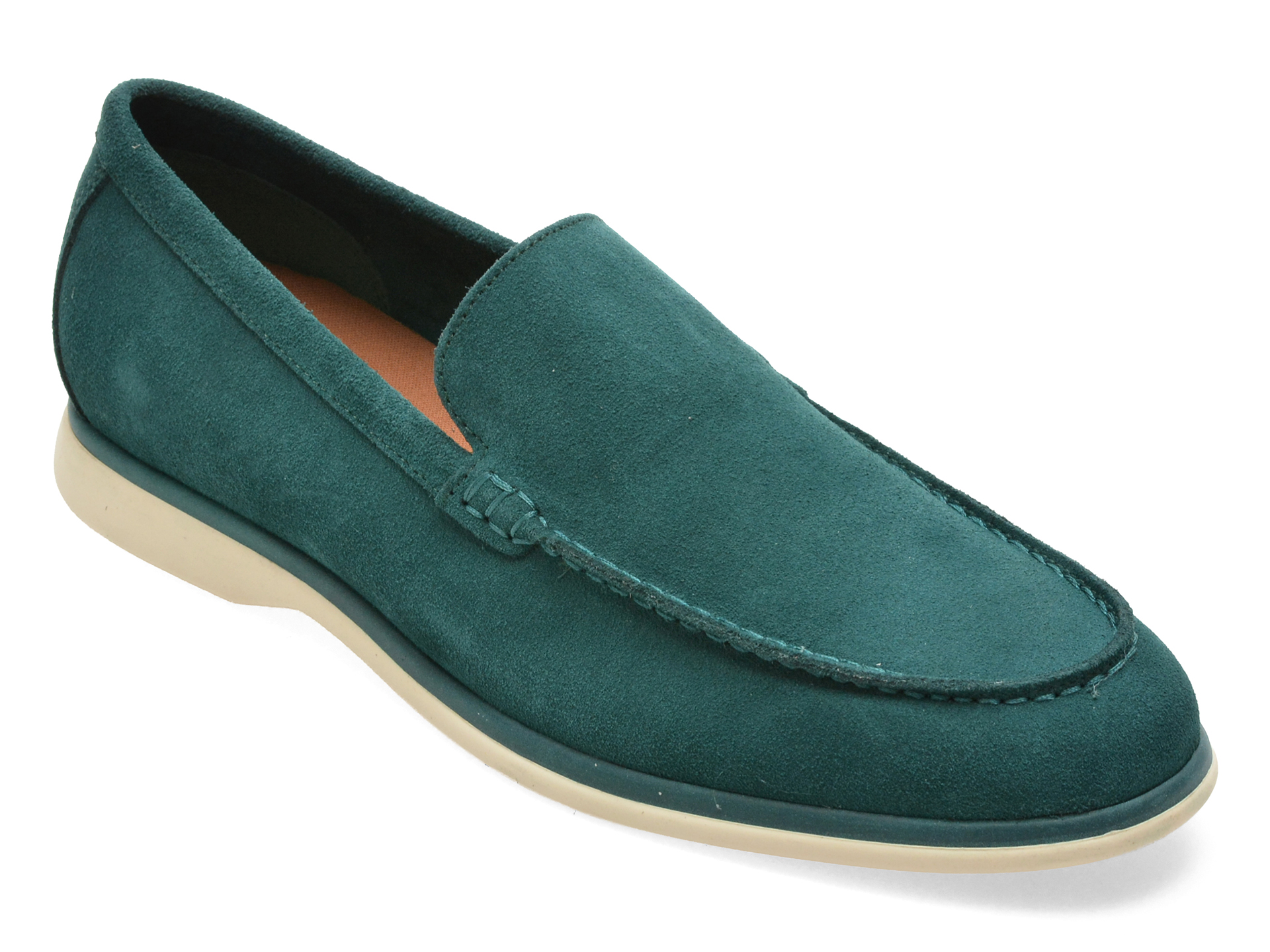 Mocasini ALDO Mariner 301 Verde Piele Întoarsă