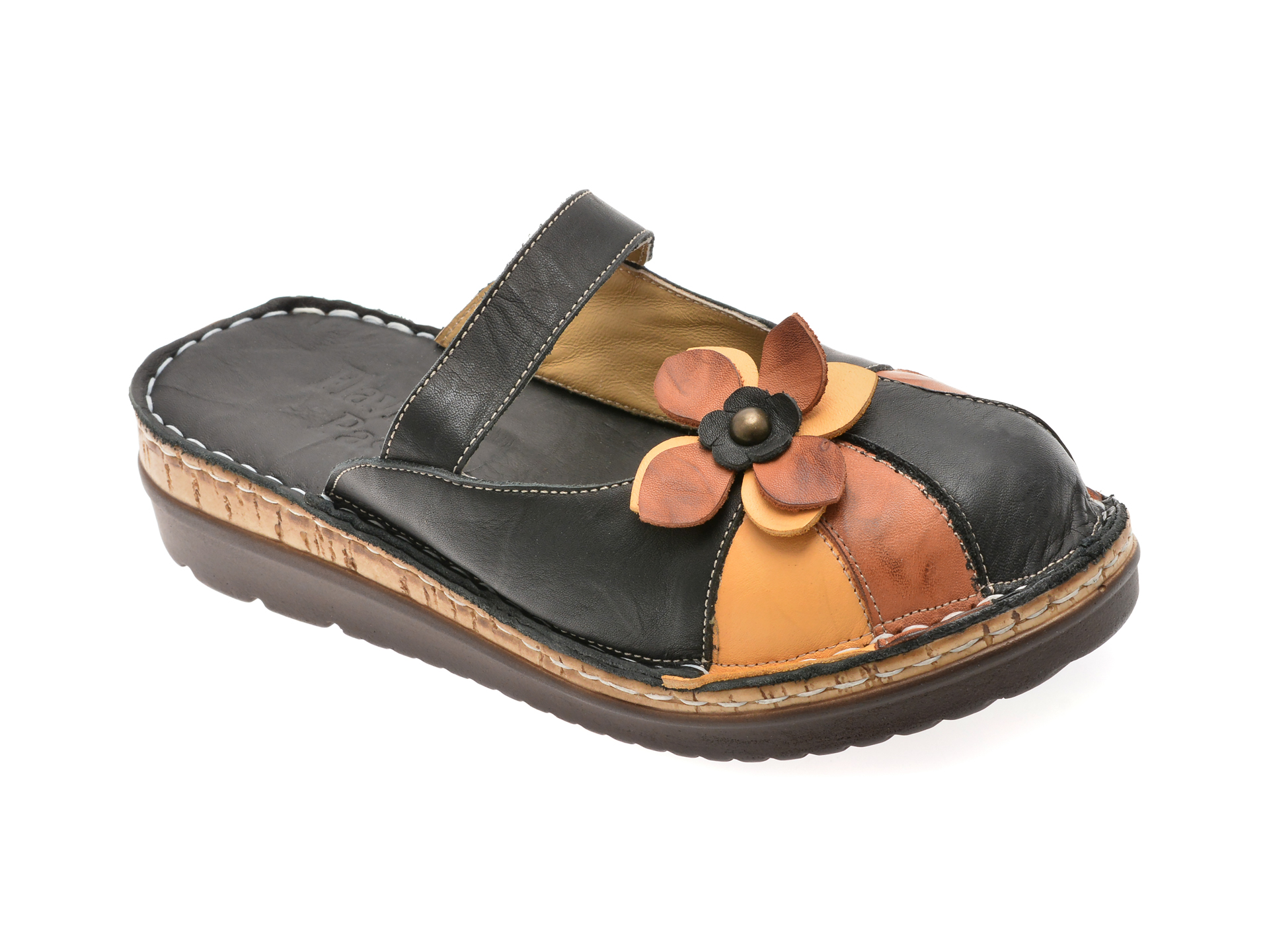 Papuci Flavia Passini Negri | Eleganță în Piele