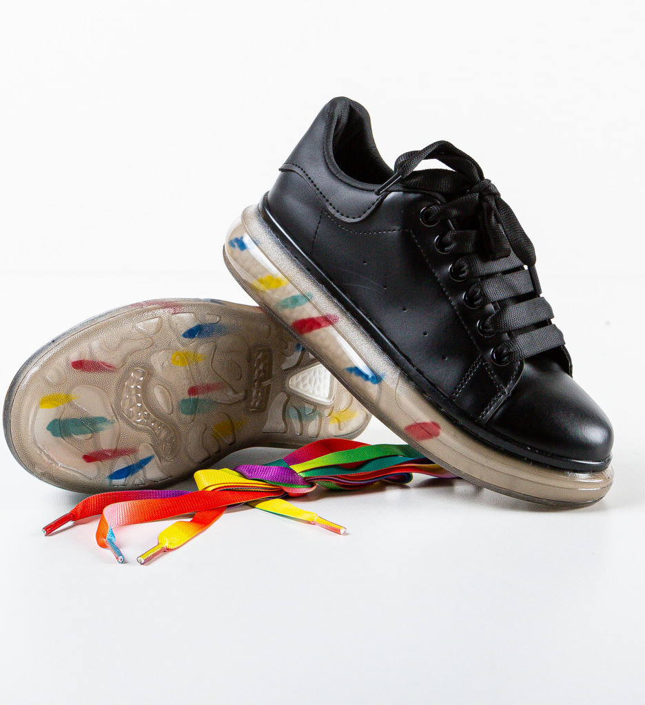 Sneakers Trauy Negri Dama - Confort Stilat