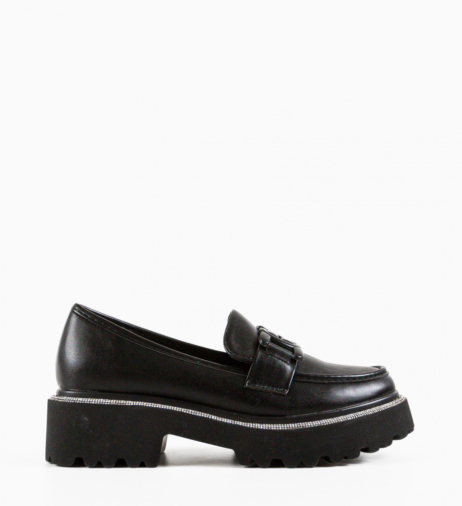 Pantofi Layton Negri | Stil Casual Urban - imagine 5