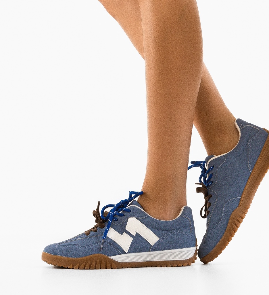 Pantofi Sport Velma Albastri | Confort și Stil - imagine 4