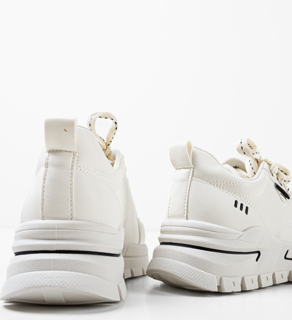 Sneakers Dama Seren Bej - Confort și Stil - imagine 8