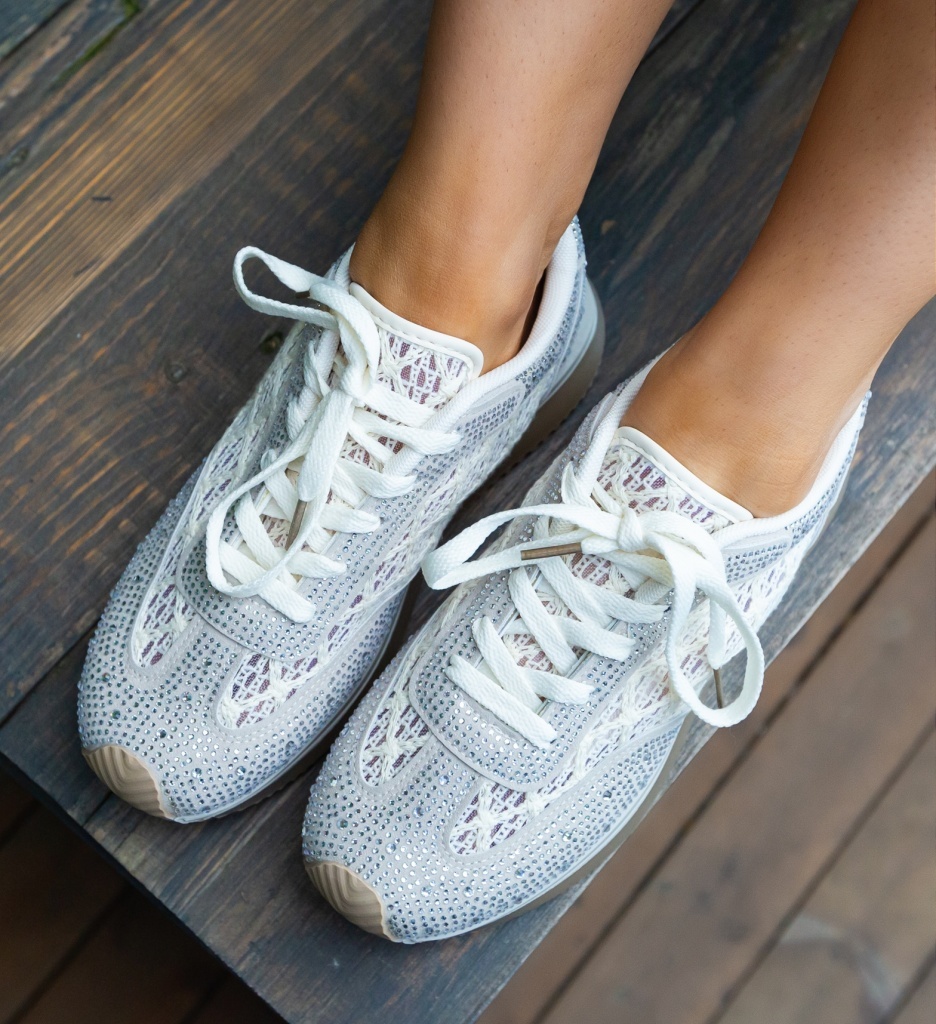 Sneakers Dama Ynny Bej Confortabili - imagine 4