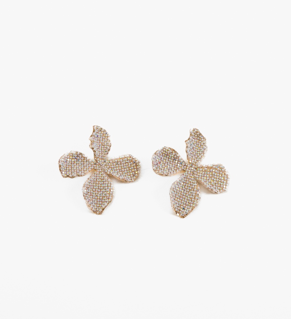 Cercei Flowe Aurii - Eleganță Florală