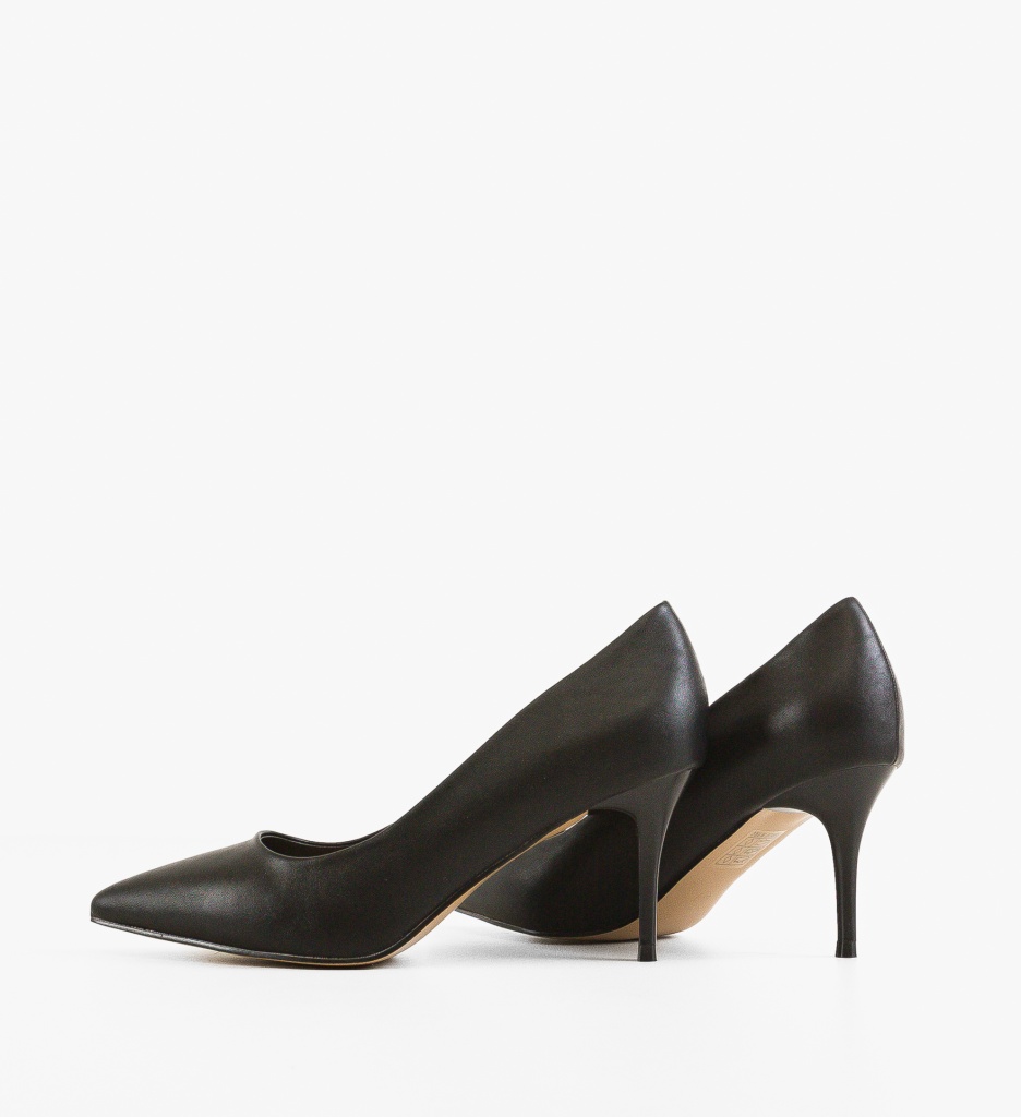 Pantofi Stiletto Negri Eleganți Adra - imagine 6