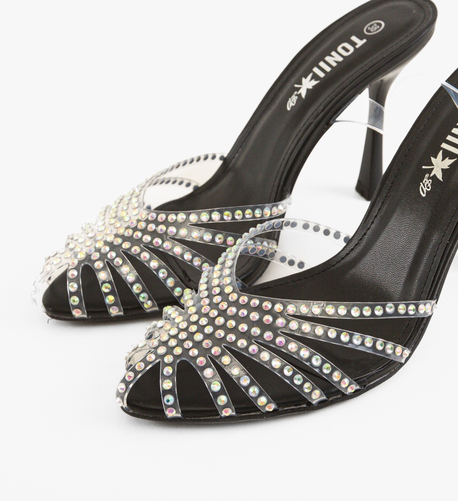 Pantofi cu Toc Myndre Negri - Eleganță și Stil - imagine 5