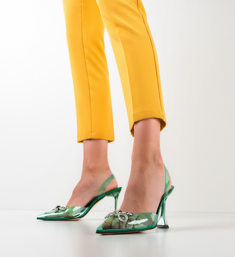 Pantofi dama Ogasy Verzi - Stil și Eleganță - imagine 2