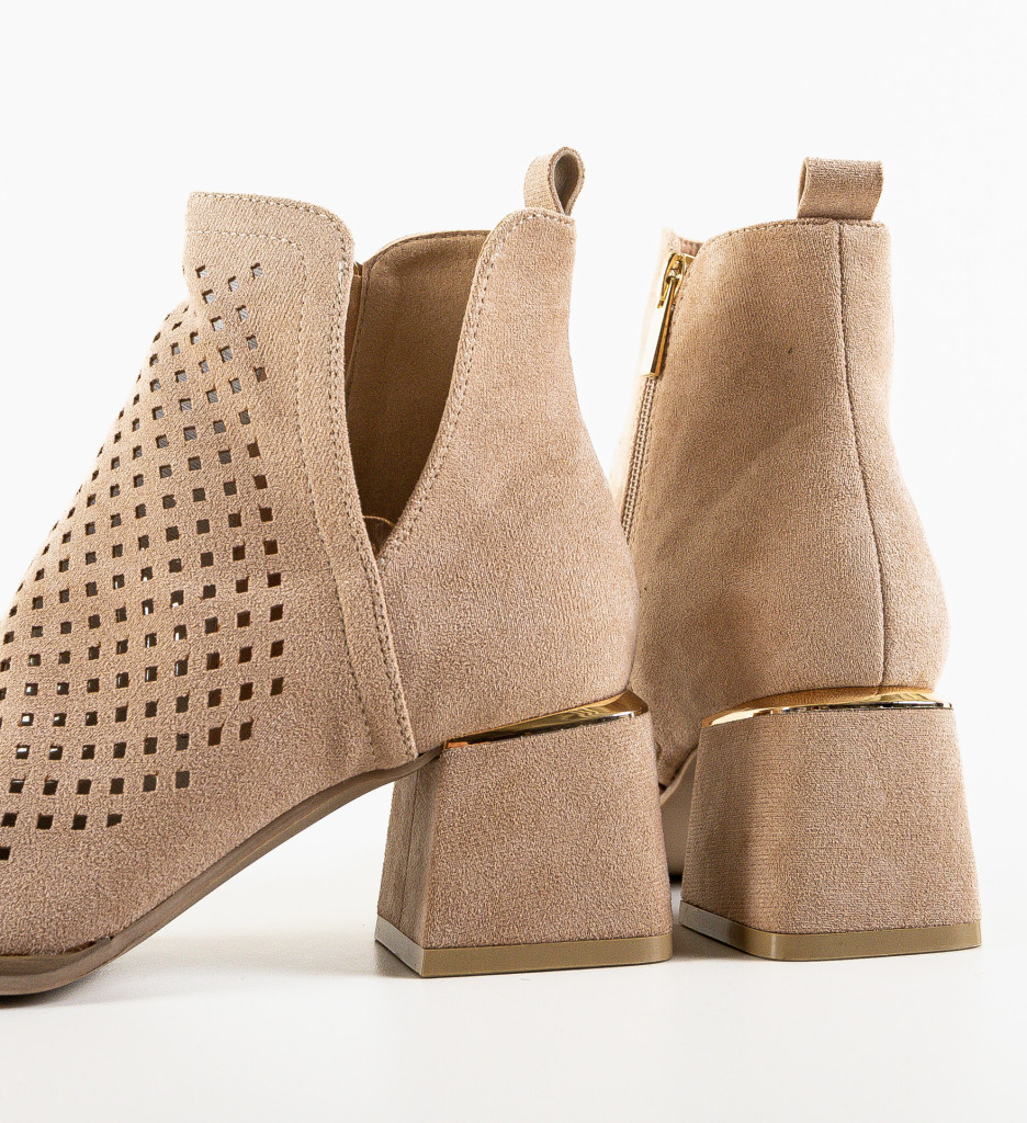 Botine Dama Maraya Bej | Eleganță și Confort - imagine 6