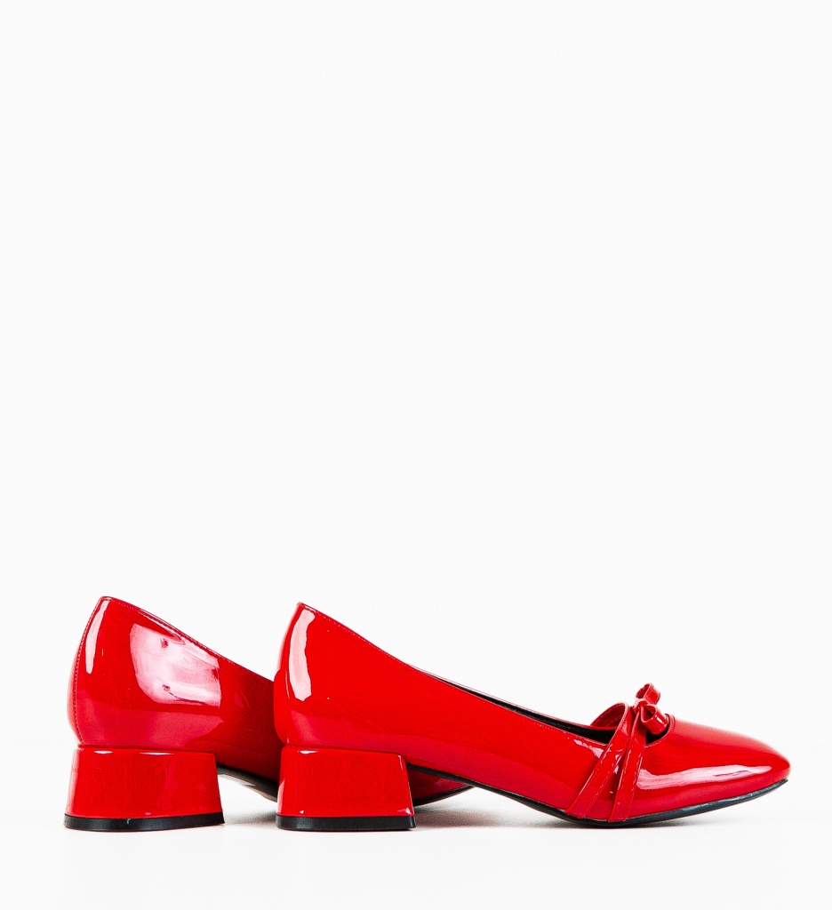 Pantofi Rosii cu Toc - Eleganță și Stil - imagine 4