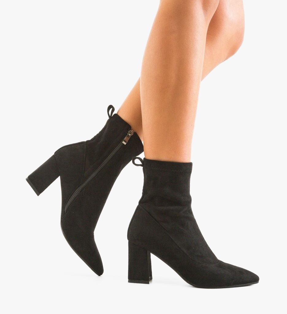 Botine Dama Kim Negre | Eleganță și Confort - imagine 3