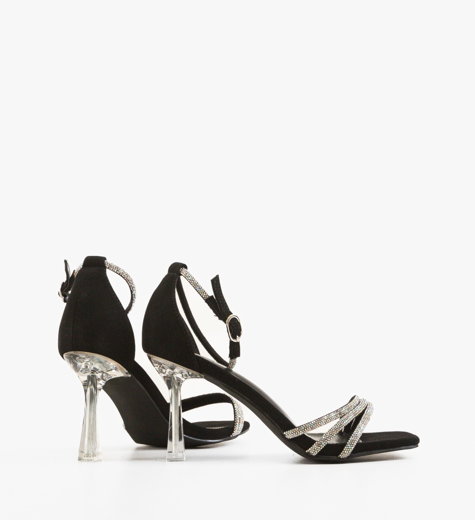 Sandale Masoro Negre | Eleganță și Stil - imagine 2