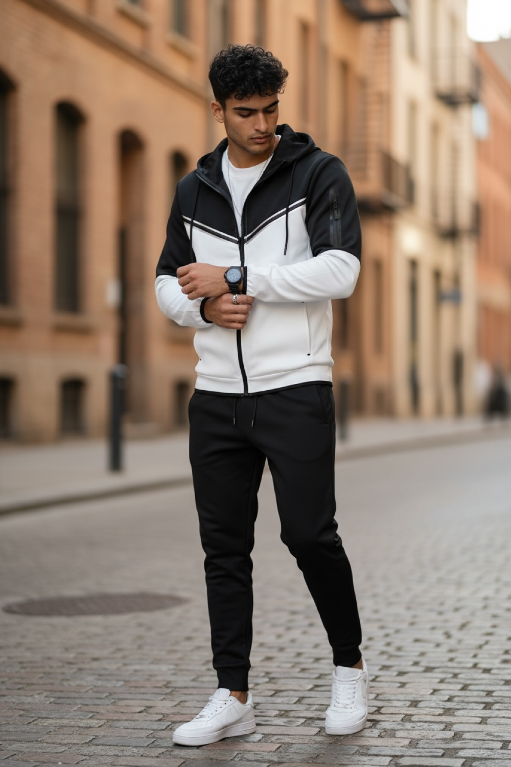 Trening Barbati Slim Fit Negru | Stil & Confort