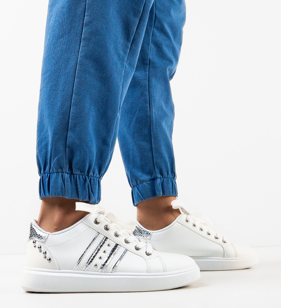 Sneakers Dama Albi Manana - Stil și Confort - imagine 3