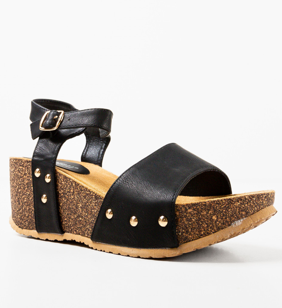 Platforme Dama Macie Negre | Eleganță Maximă - imagine 7