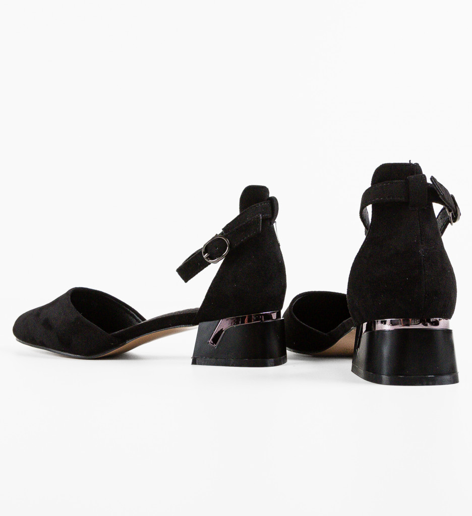 Pantofi dama Zahra Negri 2 - Eleganță Sigură - imagine 8