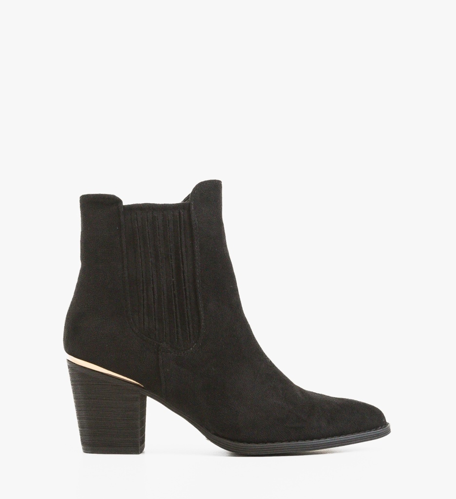 Botine Dama Delgado Negre - Elegante si Confortabile - imagine 6