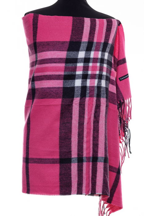 Esarfa Casmir Unisex Fucsia - Shopika