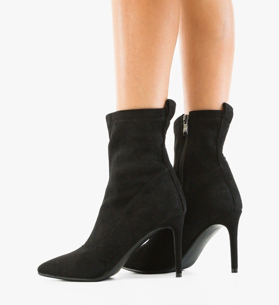 Botine Dama Zasa Negre - Eleganță și Confort - imagine 2