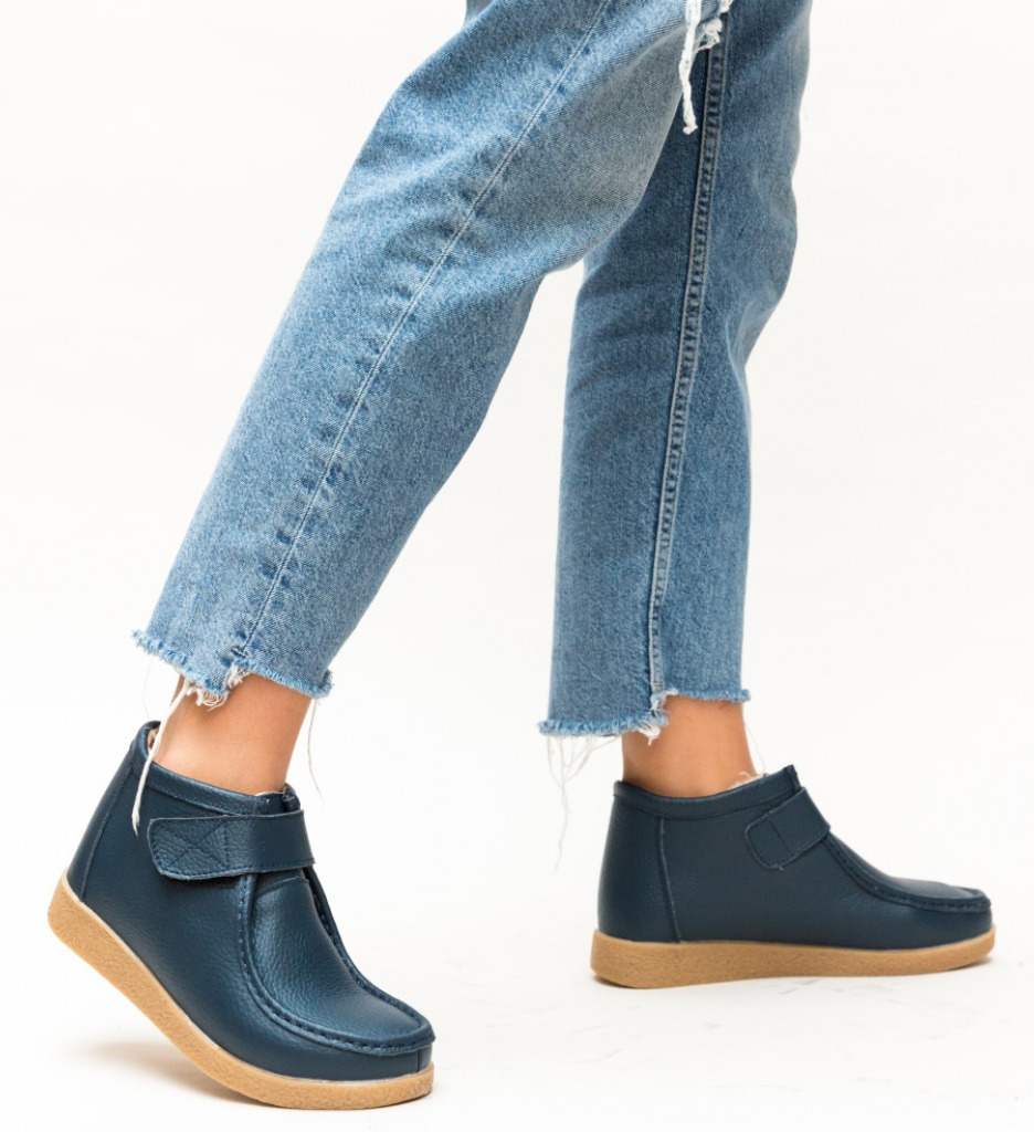 Pantofi Casual Debir Albastri | Confort și Stil - imagine 3