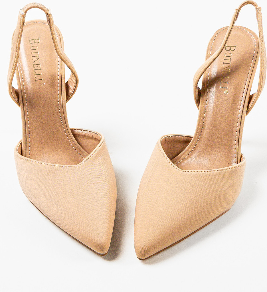 Pantofi cu Toc Vanty Bej - Eleganță și Stil - imagine 8