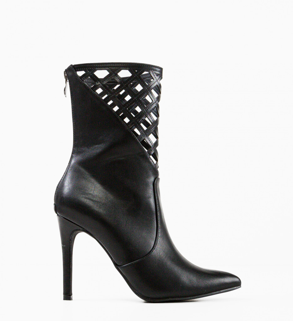 Botine Todd Negre | Eleganță și Confort - imagine 4